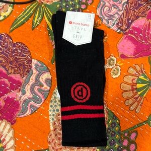 Pure Barre sticky socks. Knee-high brand new.
